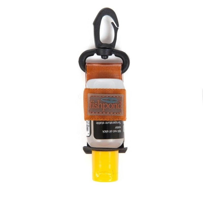fishpond Fishing Floatant Bottle Holder, Cutthroat Orange - Image 1